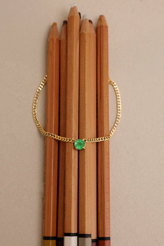 Pulseira Victoria Groumet Esmeralda