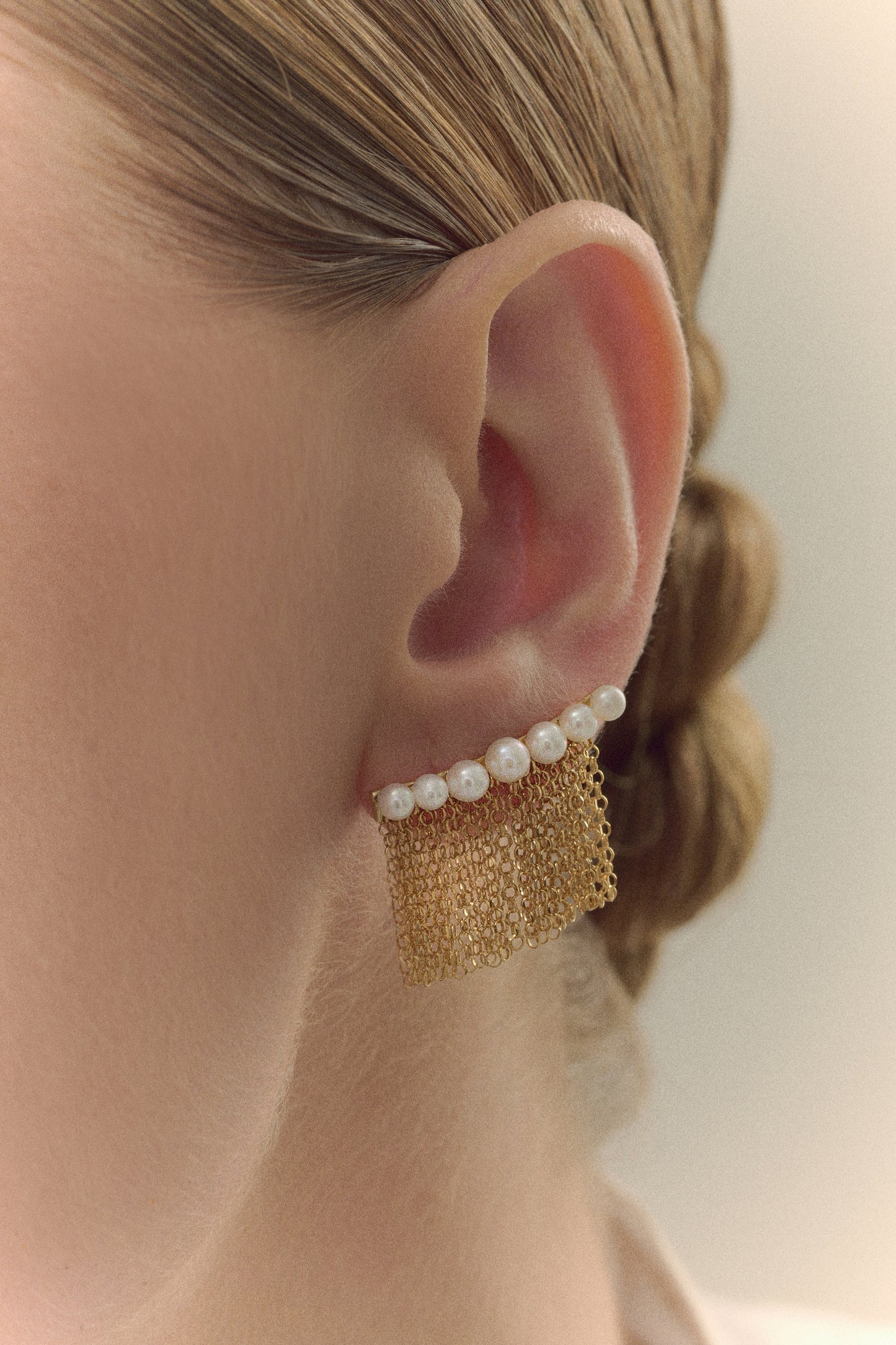 Earcuff Aurora Pérolas
