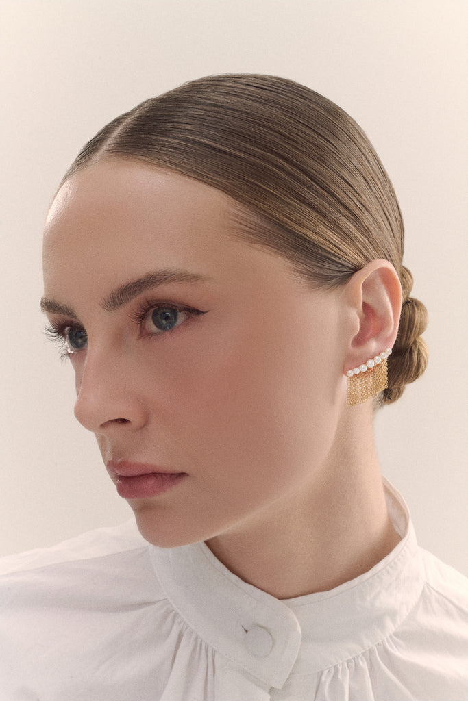 Earcuff Aurora Pérolas